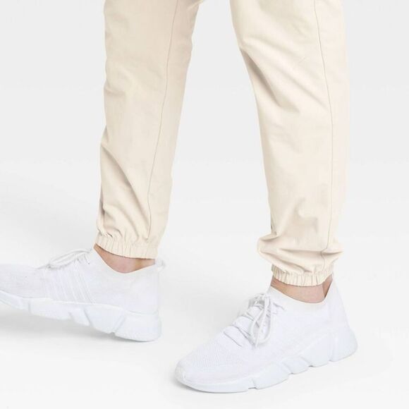 All in Motion - Men's Utility Tapered Jogger Gym Run Stone - Picture 4 of 4